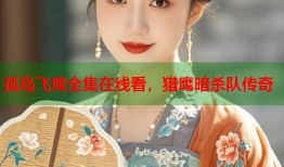 孤岛飞鹰全集在线看，猎鹰暗杀队传奇