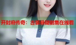 开封府传奇：古装悬疑剧集在线看