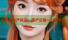 创世纪地产风云：房产交易一站式平台