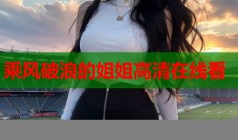 乘风破浪的姐姐高清在线看