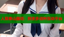 人猿泰山国语：探索多语种互动平台