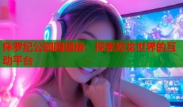 侏罗纪公园国语版：探索恐龙世界的互动平台