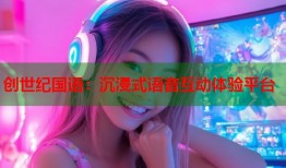 创世纪国语：沉浸式语音互动体验平台