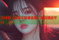 在线看《以我不是潘金莲》高清播放平台