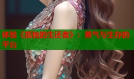 体验《孤独的生还者》：勇气与生存的平台