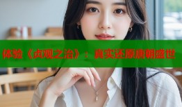 体验《贞观之治》：真实还原唐朝盛世