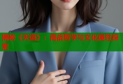 揭秘《天道》：商战哲学与文化属性探索