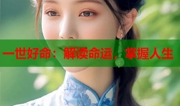 一世好命：解读命运，掌握人生