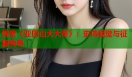 探索《亚历山大大帝》：史诗视觉与征服传奇