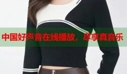 中国好声音在线播放，尽享真音乐