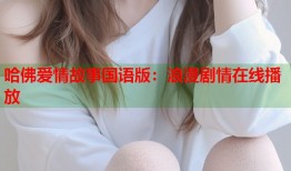 哈佛爱情故事国语版：浪漫剧情在线播放