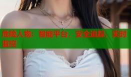危险人物：智能平台，安全追踪，实时监控