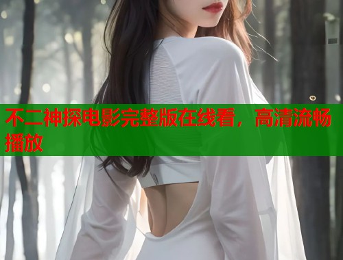 不二神探电影完整版在线看，高清流畅播放