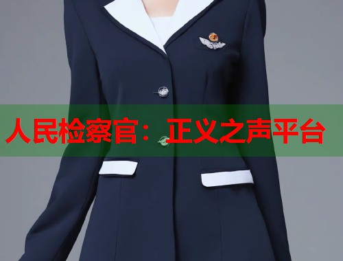 人民检察官：正义之声平台